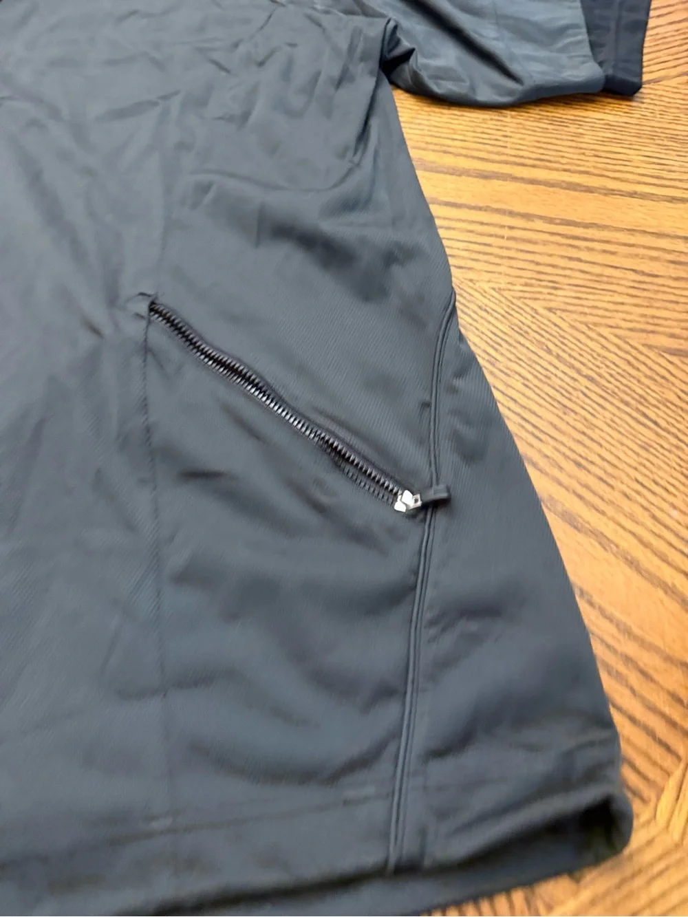 Adidas Golf Men’s Black Quarter-Zip Windbreaker Jacket